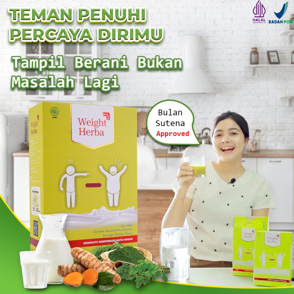 

Spesial WEIGHT HERBA Susu Penggemuk berat badan Melancarkan Pencernaan dan Menambah Nafsu Makan ORIGINAL BPOM .,.,.,.,