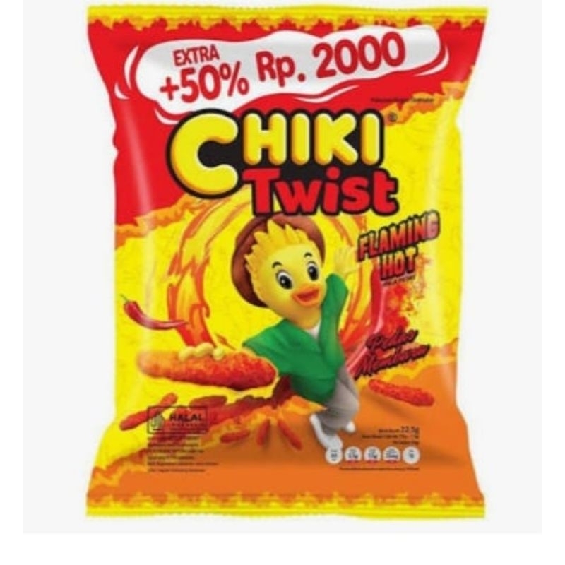 

Chiki Twist Pedas 22,5 gr