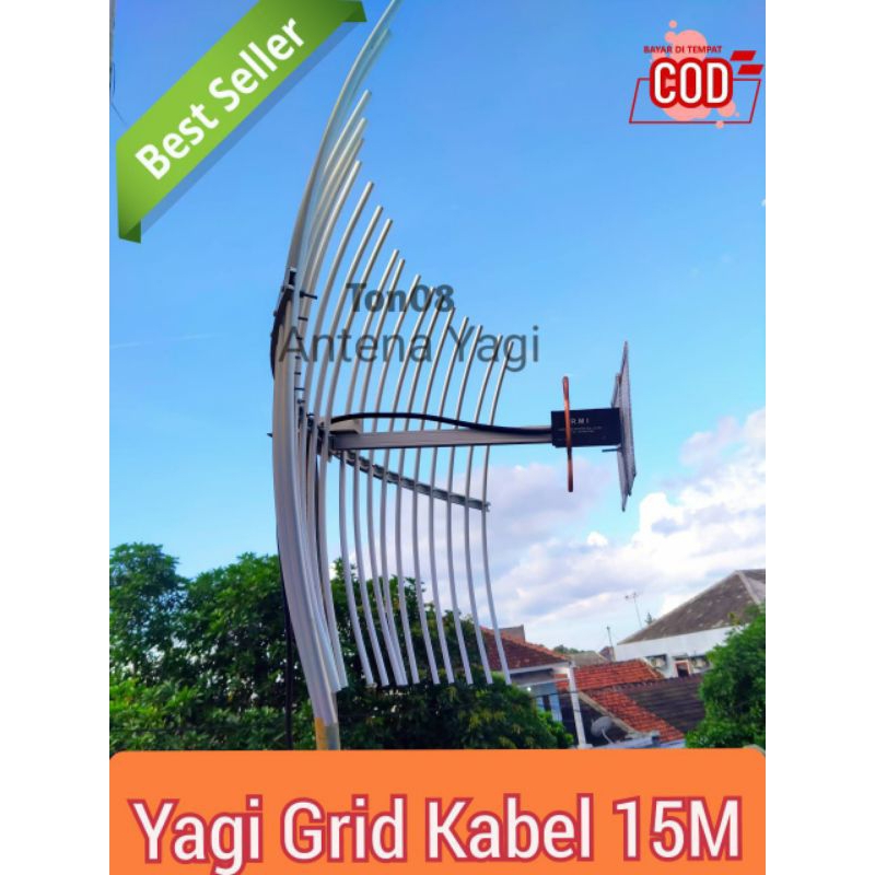 Antena Yagi Grid Hp,Modem,Mifi,Router 4G(Grid-15M)