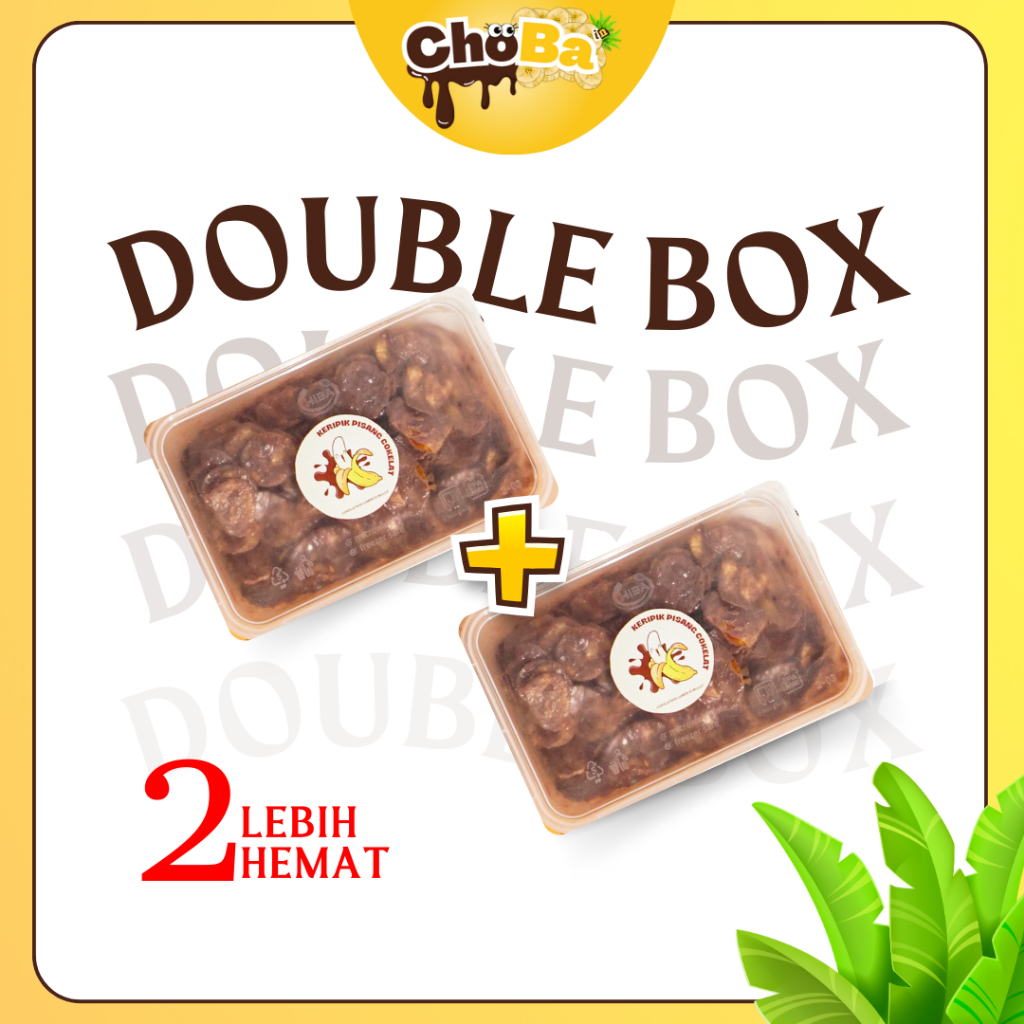 

BUNDLING!! DOUBLE BOX - Banana Chips Lumer