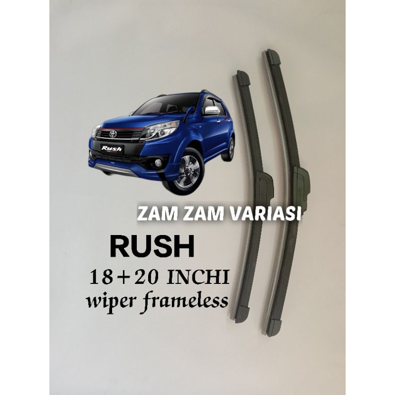 wiper kaca depan mobil rush