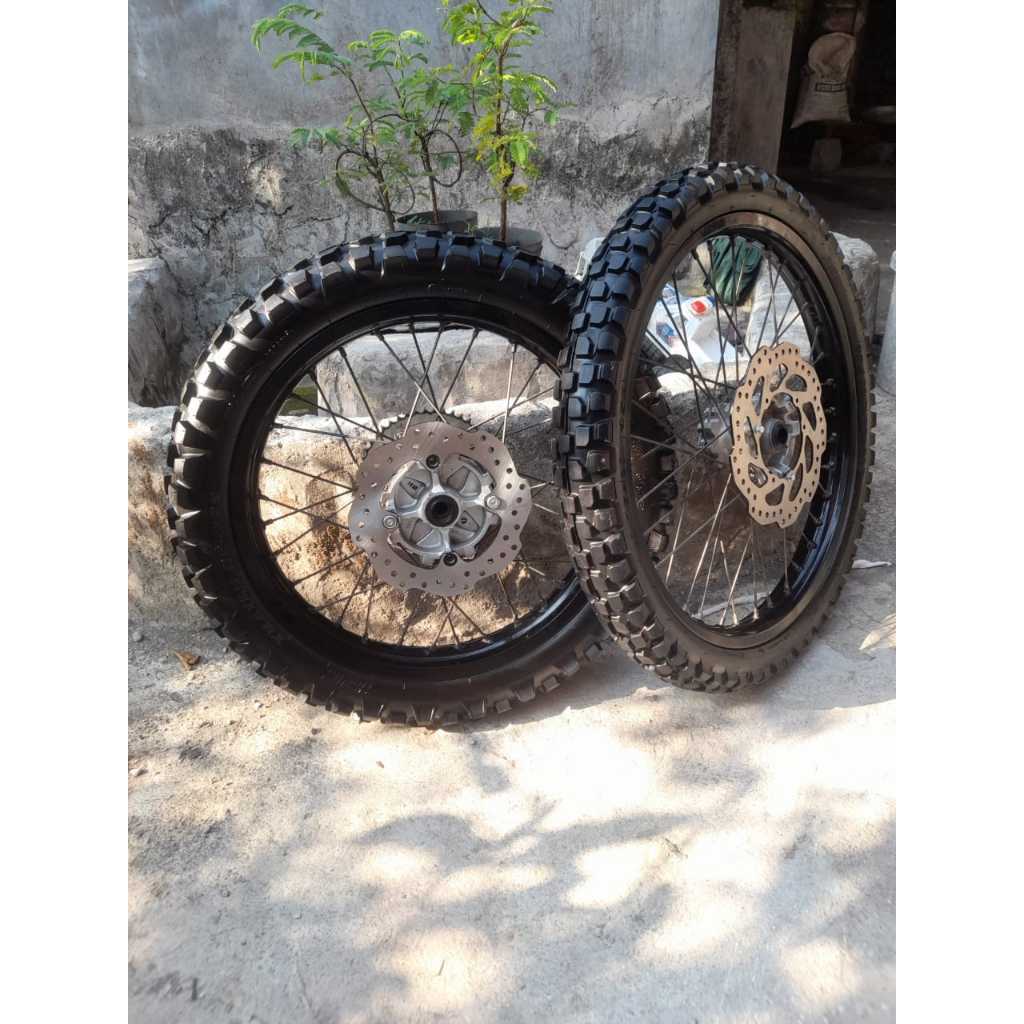 Velg Copotan CRF 150L Set Ban Piringan Dan Gear Tinggal Pasang
