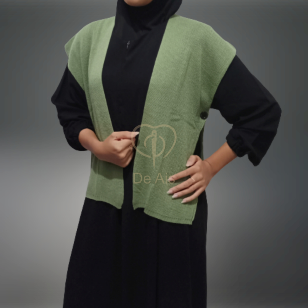Cardigan Rajut Oversize Camilla Batwing Outer Fashion Wanita Hijab