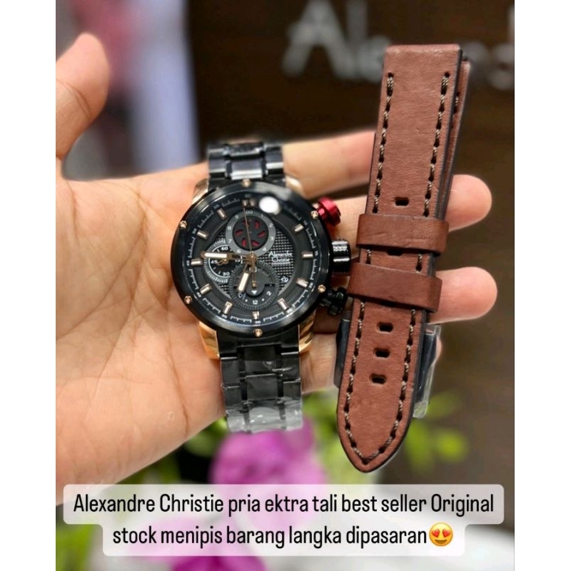 Alexandre Christie double strap pria seri 6239