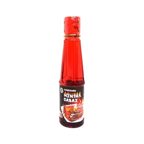 

MINYAK CABAI PEDAS GILA/CHILLI OIL/135 ML