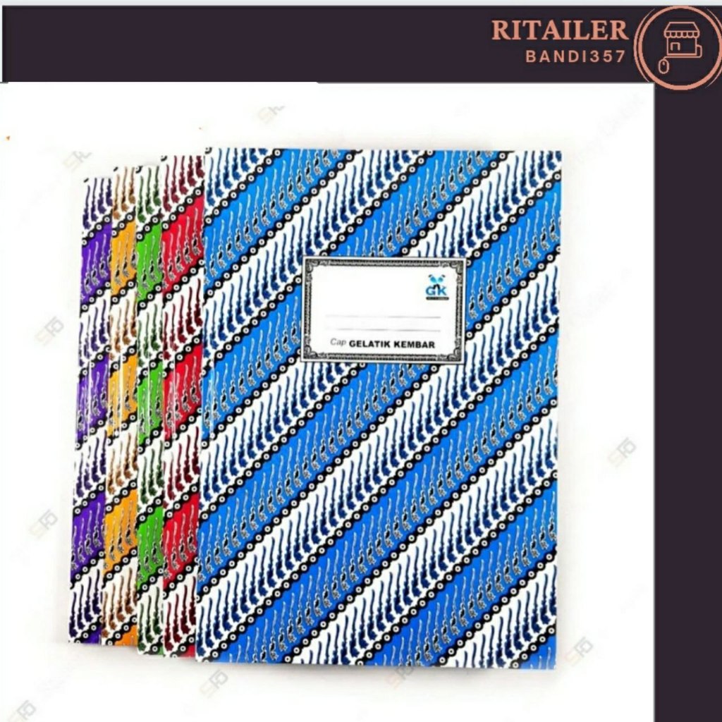 

Buku Folio Gelatik Kembar isi 100 - warna Biru