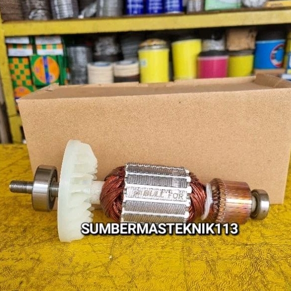 ARMATURE ANGKER GERINDA HITACHI 7" G18SS ANGKER HITACHI G 18 SS BULL