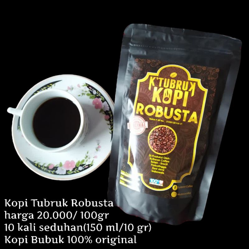 

Kopi Robusta Argopuro Krucil Bubuk Premium