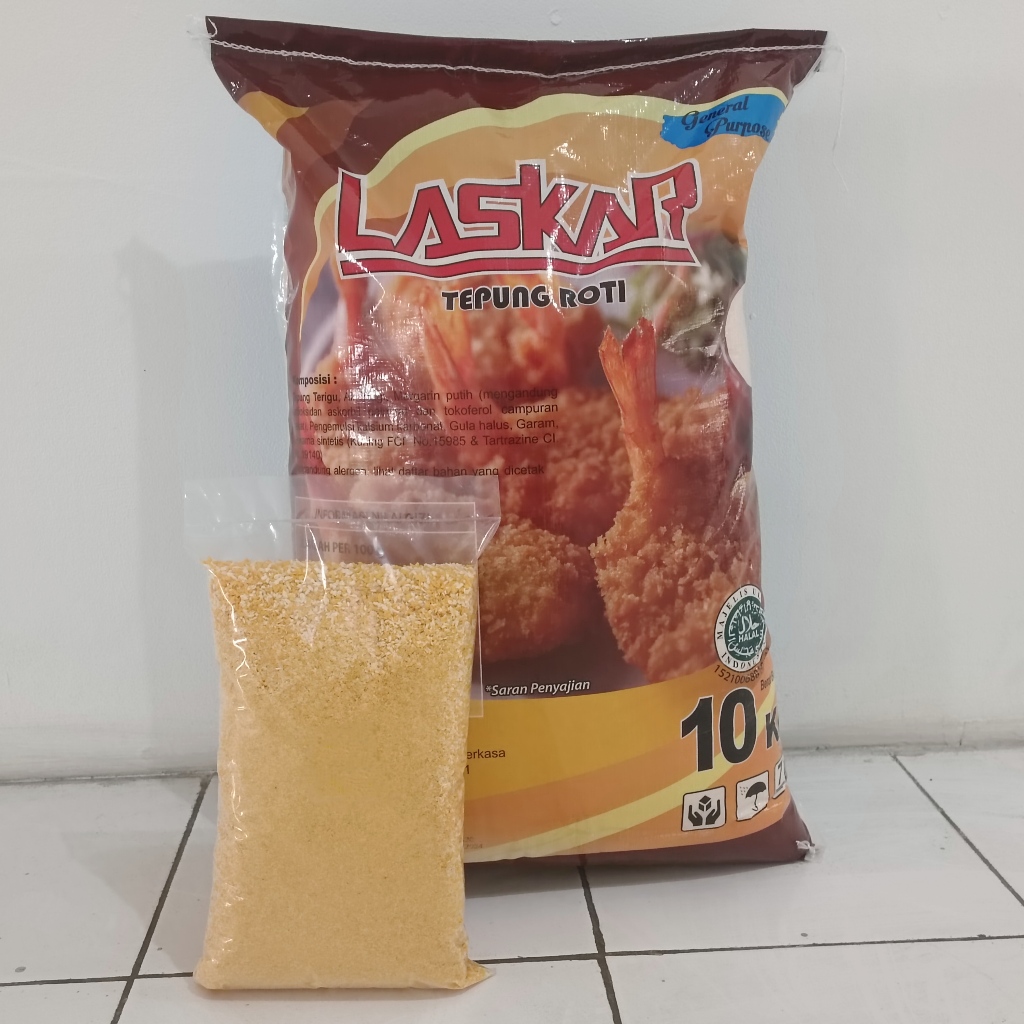 

LASKAR TEPUNG ROTI BREADCRUMB MIX KILOAN REPACK 1KG