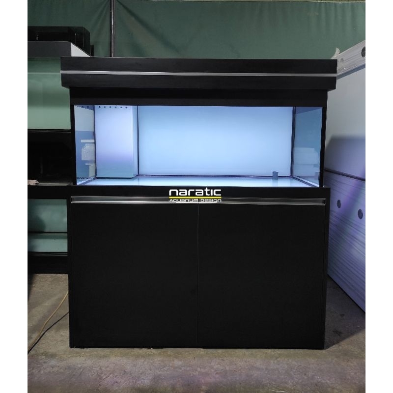 Aquarium kabinet 120x50x50 10mm fullset sump filter
