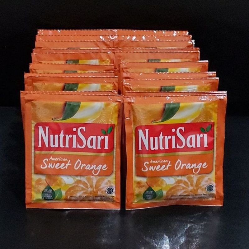 

Nutrisari orange sweet american