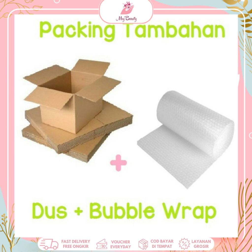 

MSY Extra Bubble Wrap / EXTRA BUBBLE WRAP DAN KARDUS PACKING PLASTIK BUBBLE WRAP