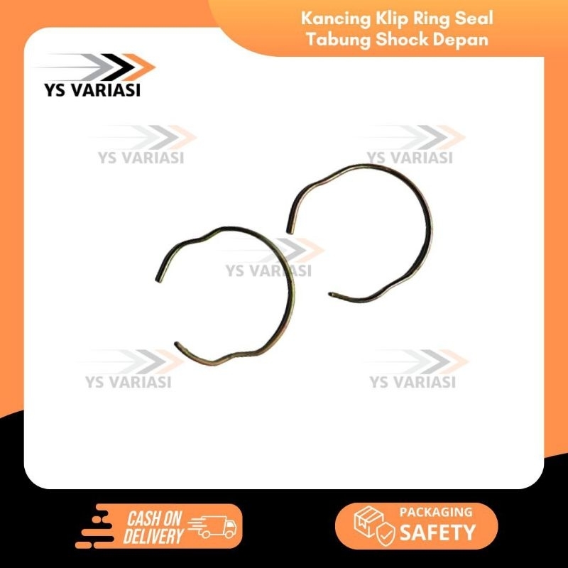 KANCING KLIP RING SEAL TABUNG SHOCK DEPAN