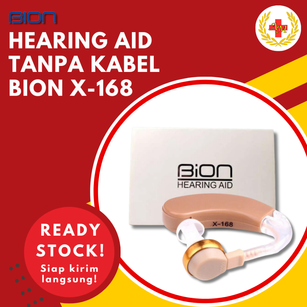 Hearing Aid Bion X 168 Tanpa Kabel