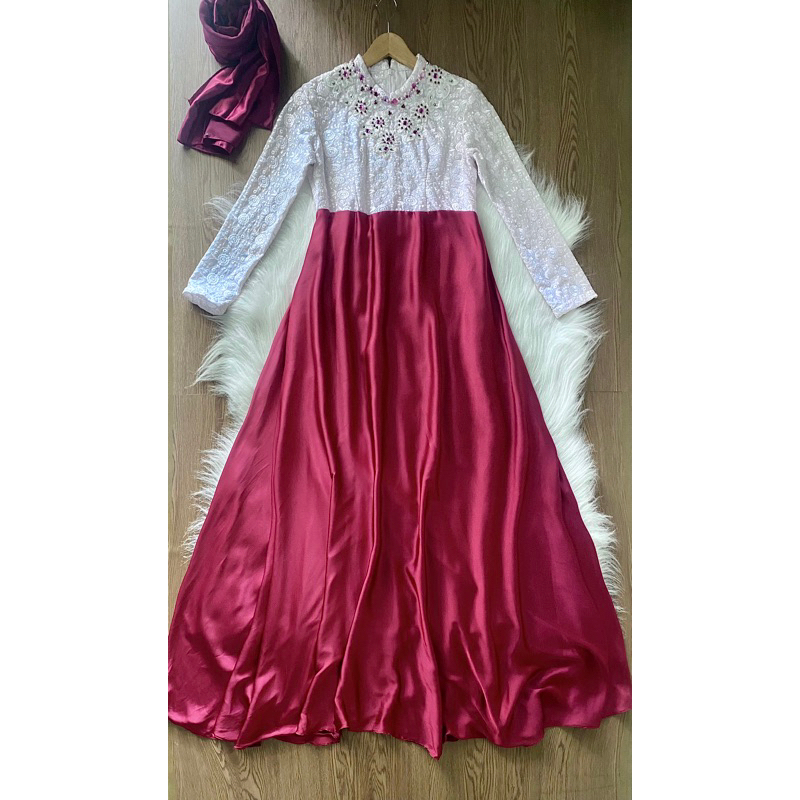 PL gamis satin❌❌sold❌❌