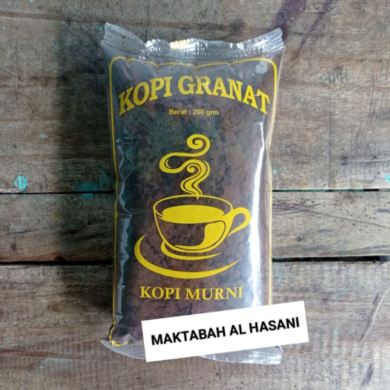 

Kopi Granat Sarang Rembang, Kopi Murni 100%