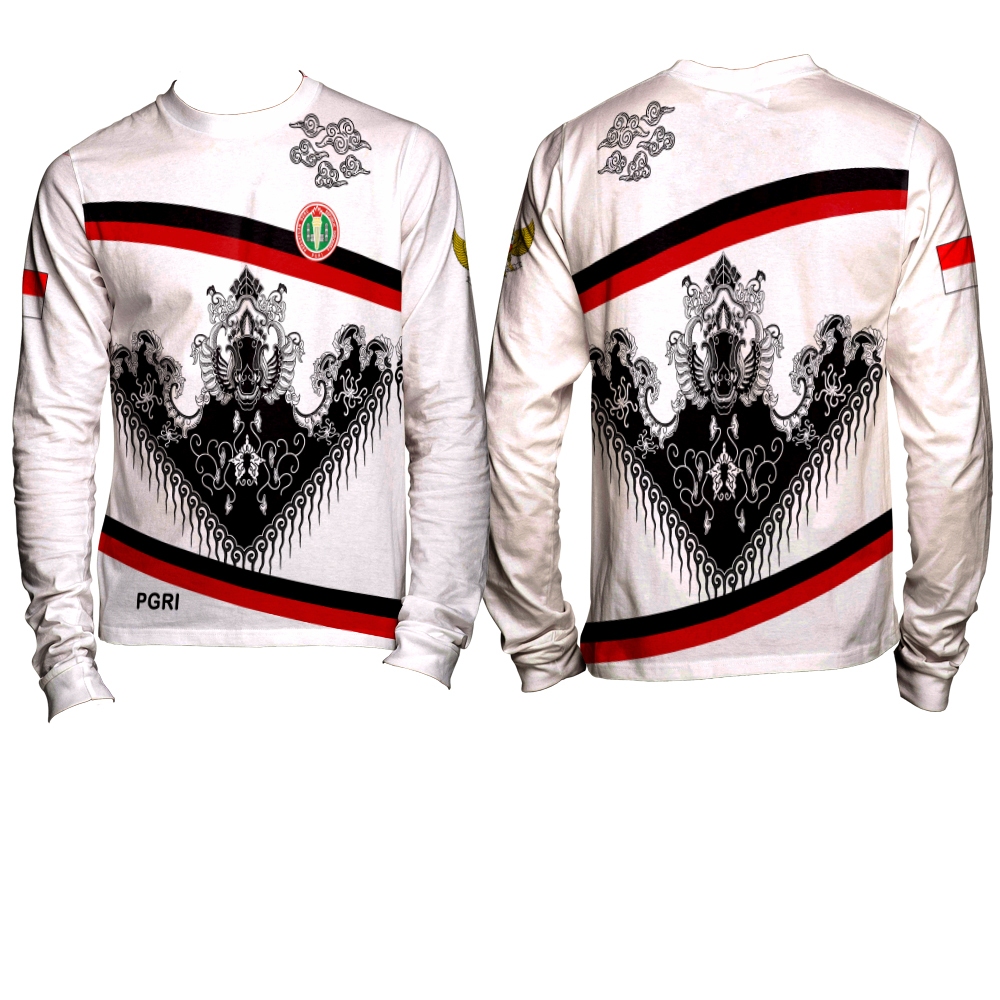 BAJU KAOS PGRI PRIA || BAJU SERAGAM PGRI PRIA || KAOS JERSEY PGRI PRIA KAOS T-SHIRT LENGAN PANJANG