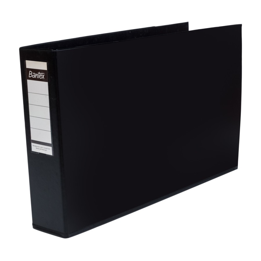 

Bantex Ring Binder A3 2 Ring 65mm Landscape Black