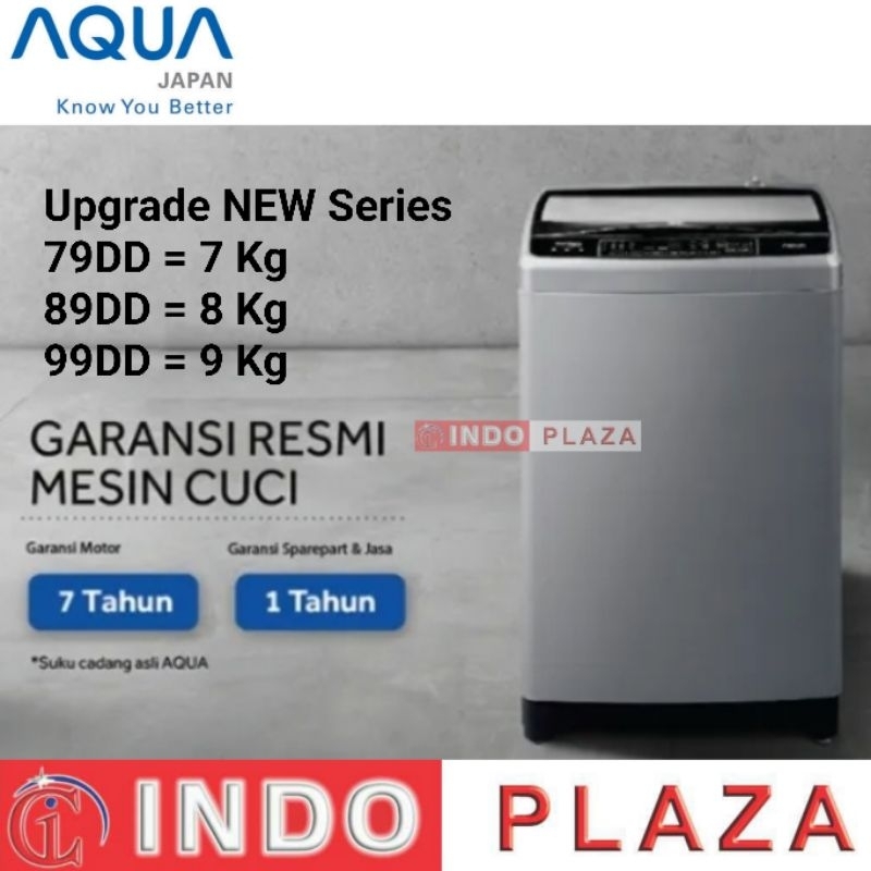 MESIN CUCI AQUA 1 Tabung 9 Kg / 9Kg AQW-99DD