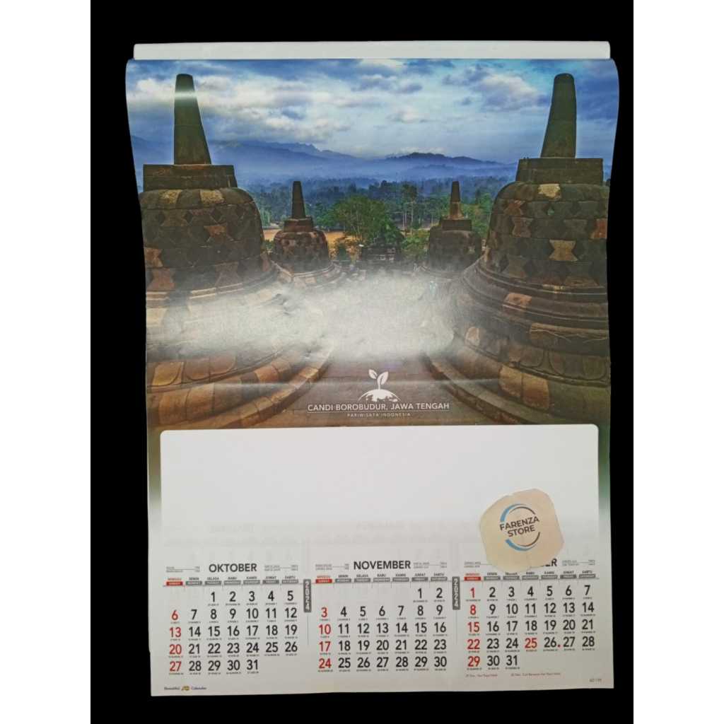 

Kalender Dinding Triwulan 2024 Pariwisata Indonesia AO 109