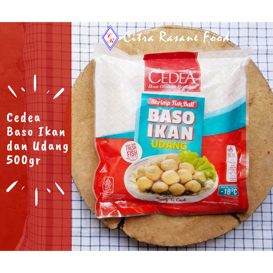 

Cedea Baso Ikan dan Udang 500gr