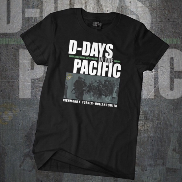 Kaos Tactical | DDAY PACIFIC | T-shirt Militer premium design | Premium quality