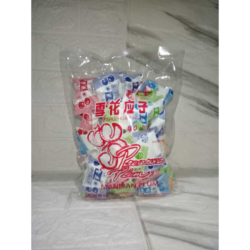 

Manisan imlek / Manisan plum shuehua yingzhi 480gr