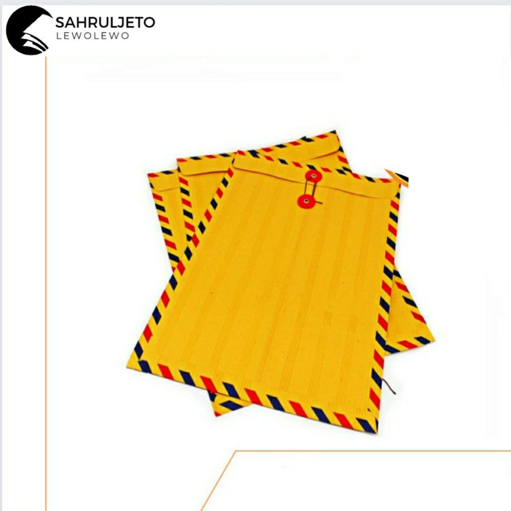 

Amplop Coklat Tali - 10 Pcs