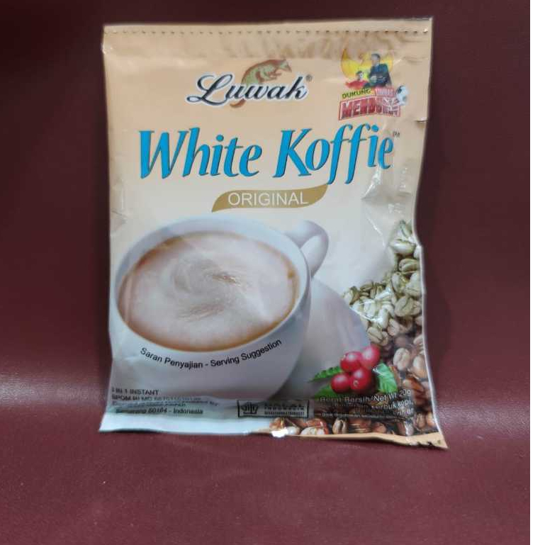 

Luwak White Koffe Original 20gr - Kopi Instant