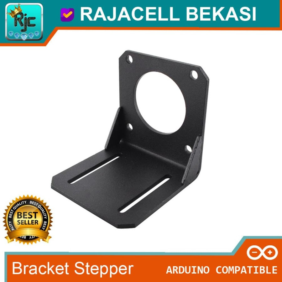 Bracket Mounting Motor Stepper Nema 17 Nema17 Metal Holder Dudukan CNC