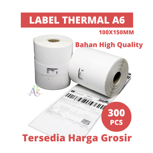 

ABS Kertas Thermal Uk 100x150 mm 300Lembar