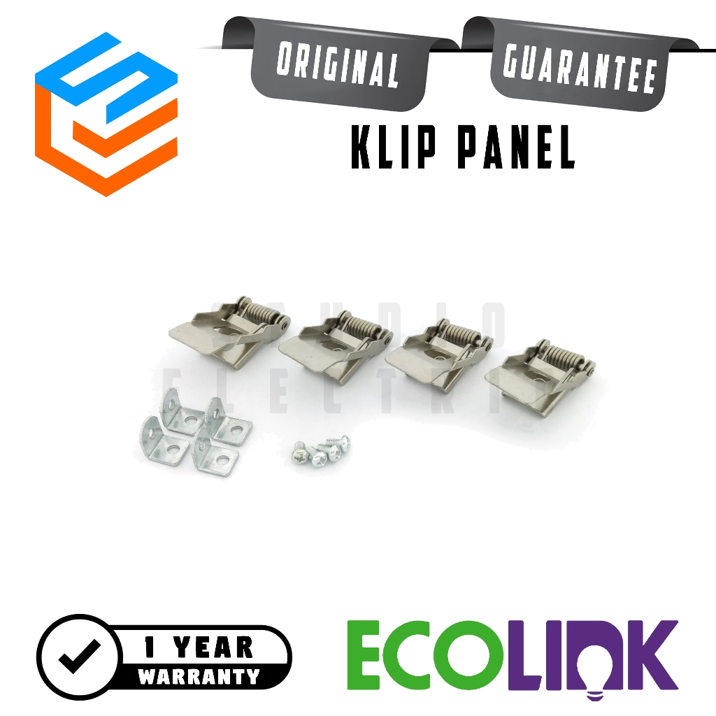 Accesories Klip LED Panel Ecolink - Clip Lampu Panel