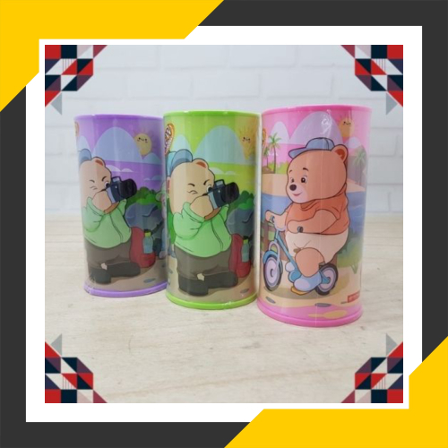 Promo Celengan karakter / Celengan Plastik / Celengan Can-Can SV-22 Lion Star Diskon