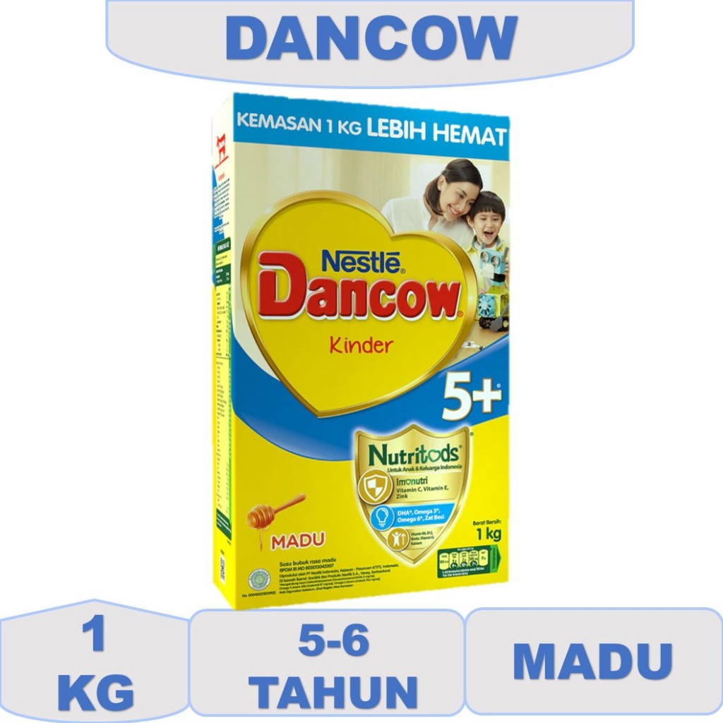 

Susu Dancow 5+ Rasa Madu Kemasan 1 kg - de snop