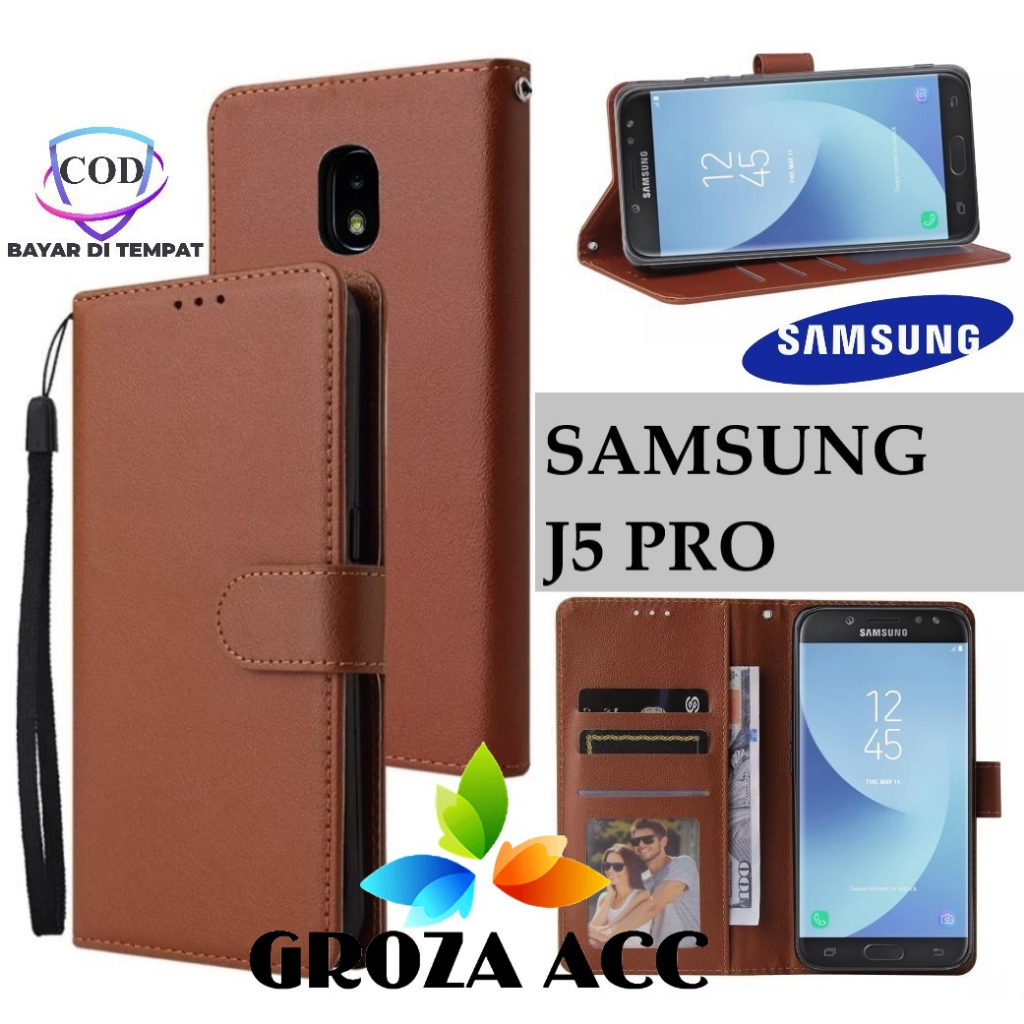 Flip Case SAMSUNG J5 PRO Case Wallet Kulit Casing Dompet Case Wallet Leather Flip Case SAMSUNG J5 PR