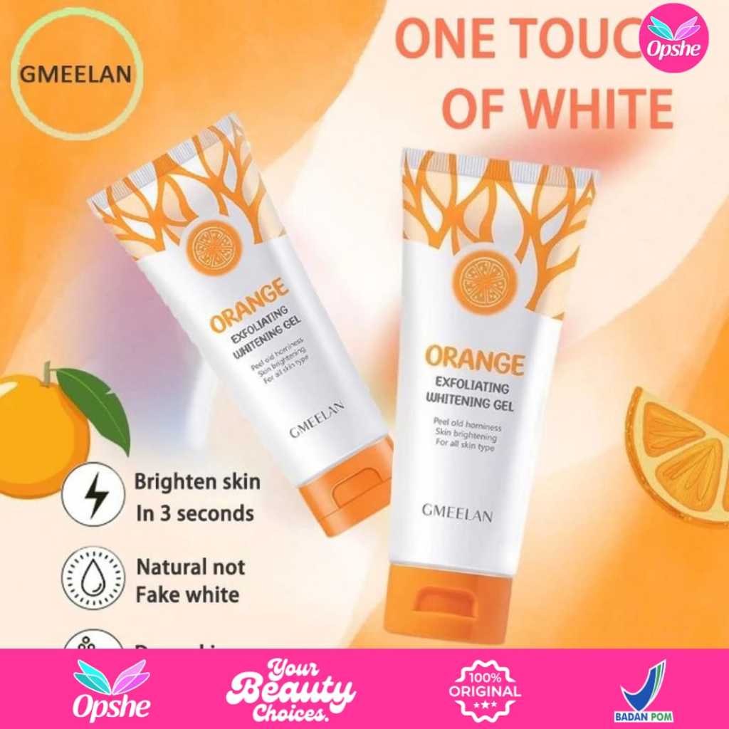 Gmeelan Orange Exfoliating Gel For Face Whitening