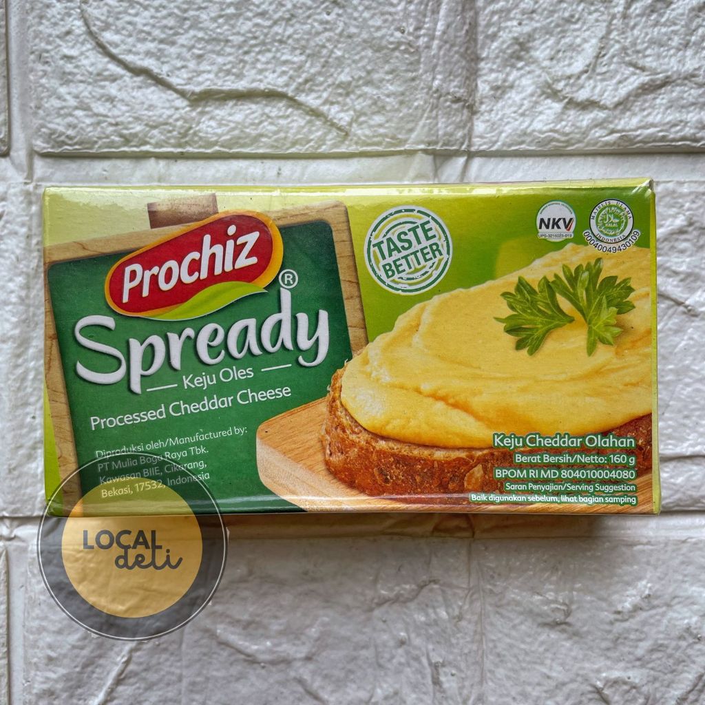 

Prochiz Spready Keju Oles 160gr / Keju Prochiz Spready 160gr