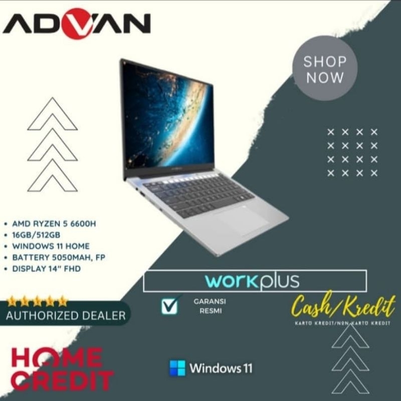 ADVAN Laptop Workplus