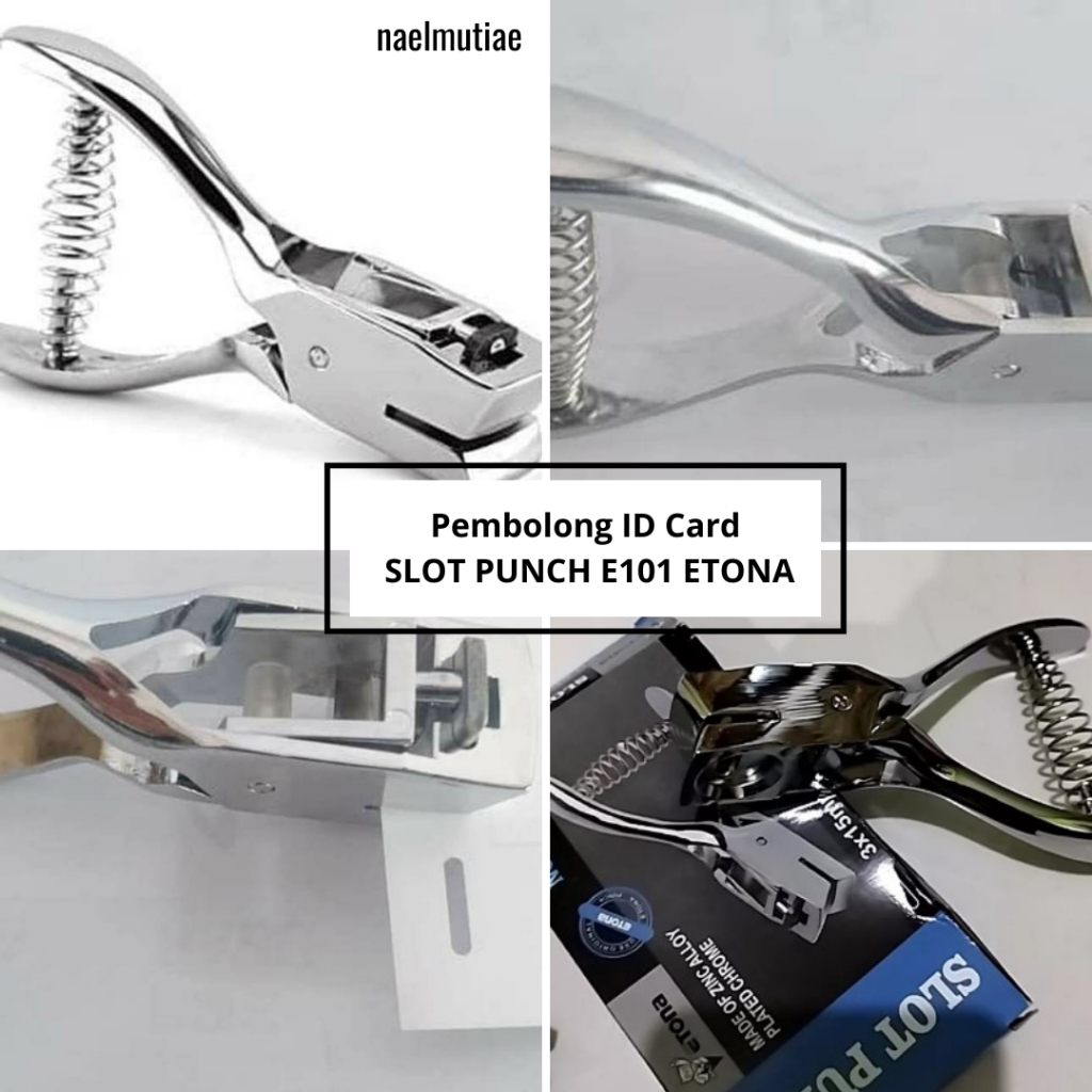 

PERFORATOR / Pembolong ID Card SLOT PUNCH E101 ETONA