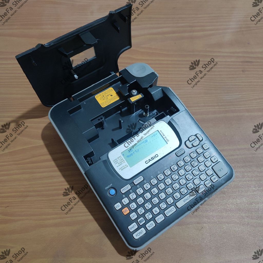 

Printer Label Casio KL-820 / Mesin Cetak Label Stiker KL 820