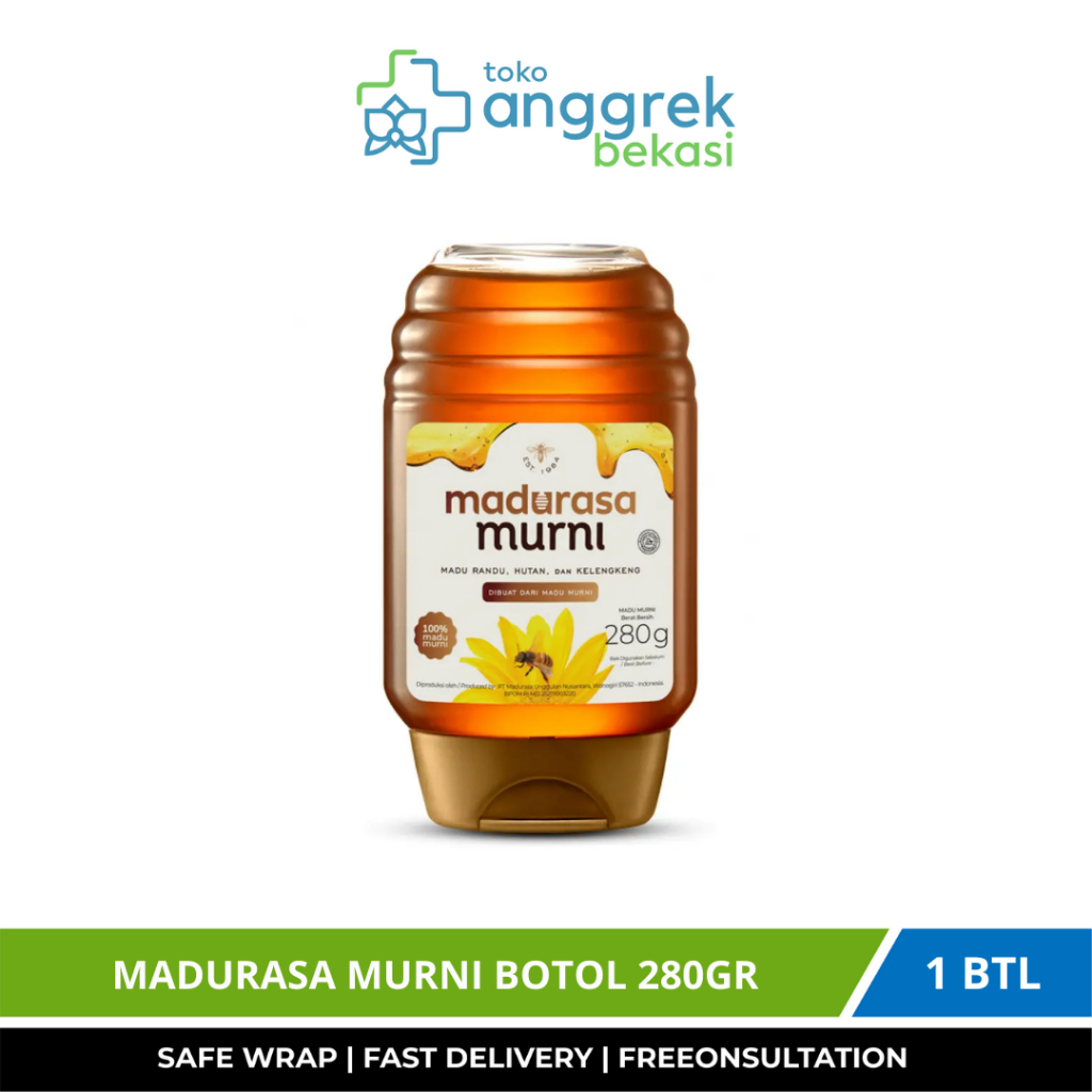 

MADURASA MURNI 280 GR/MADU MURNI/DAYA TAHAN TUBUH