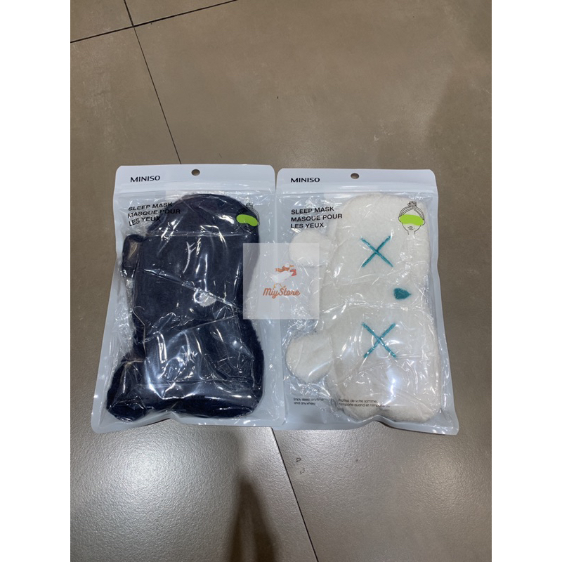 MINISO Penutup Mata Tidur Terdapat Gel Dingin / Rabbit Eye Mask