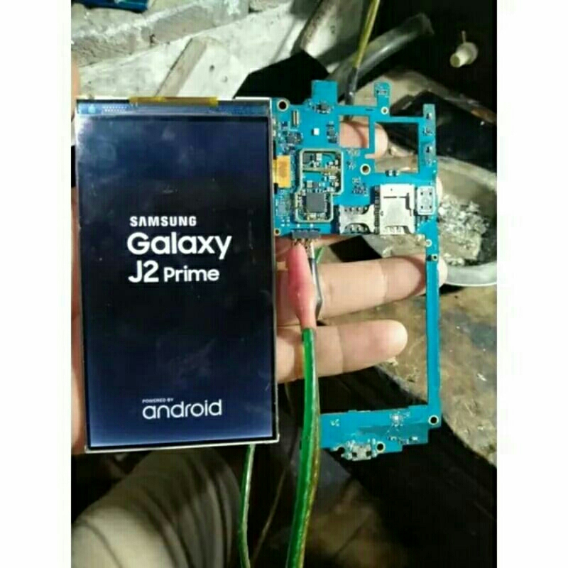 mesin hp Samsung J2 prime jamin normal udh tested