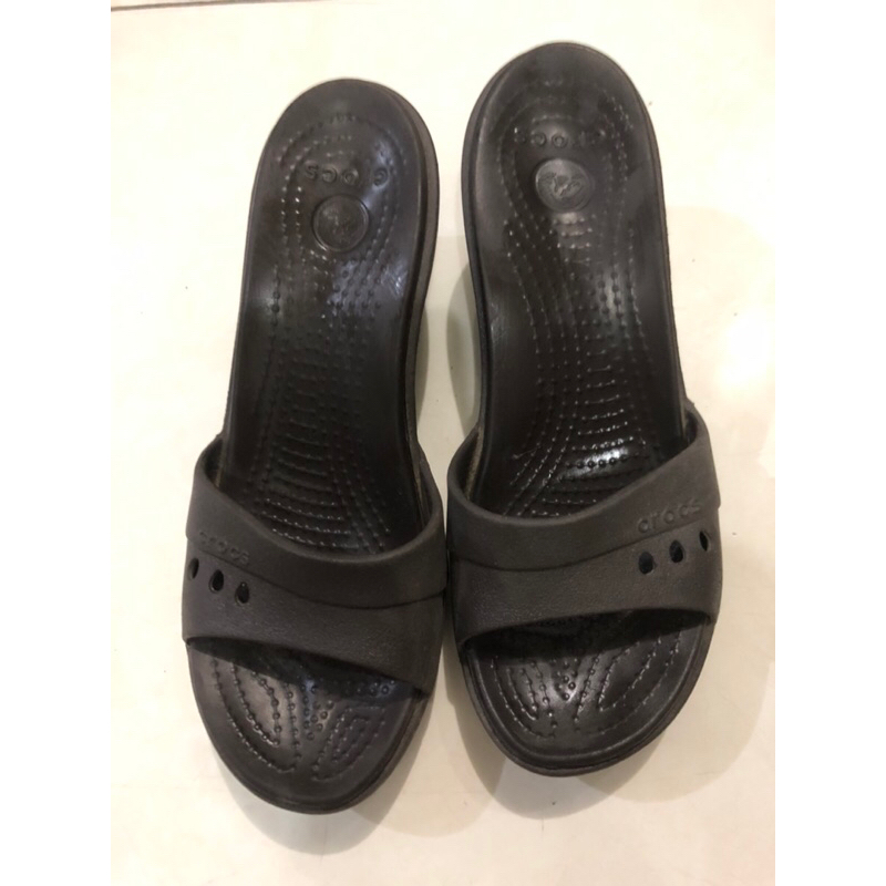 Sendal wedges crocs (preloved)