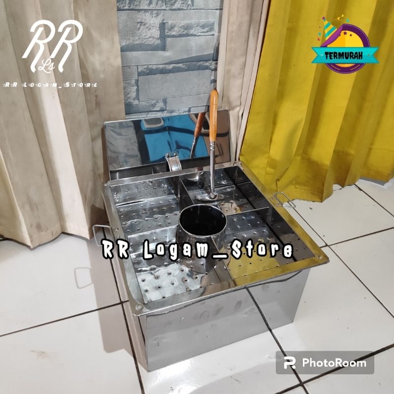 DANDANG BAKSO MALANG 4 SEKAT ukuran Dandang 35x35x20