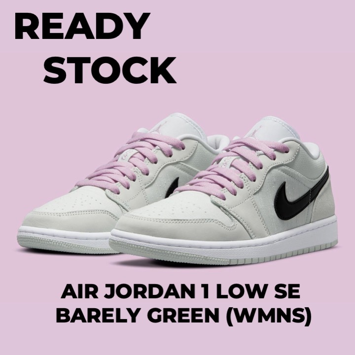 Sneakers Nike Air Jordan 1 Low SE Barely Green (WMNS)