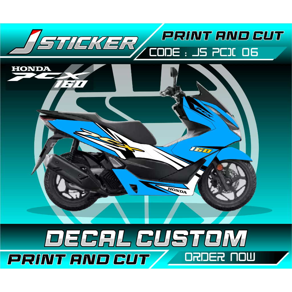 STICKER DECAL MOTOR PCX150/160 FULL BODY