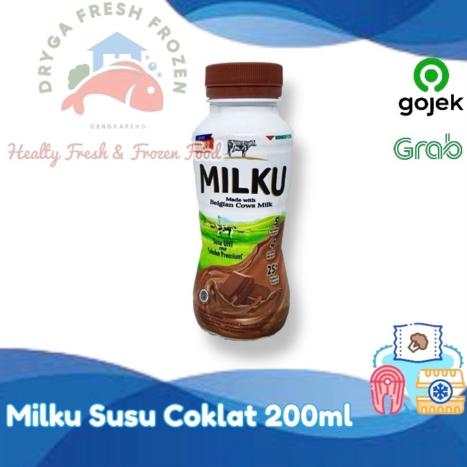 

Milku Susu UHT Botol Coklat 200ml