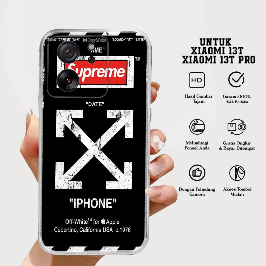 Case XIAOMI 13T / 13T PRO - Casing XIAOMI 13T / 13T PRO Terbaru Top One Case [ MOTIF 12 ] Cassing Hp