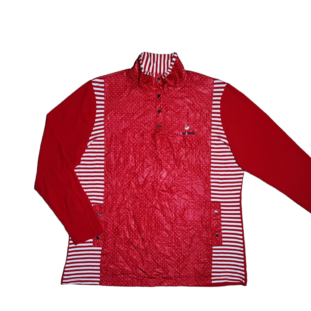 Kaos Olahraga Wanita GOLF SPORTS Red Big Size XXL Branded Preloved